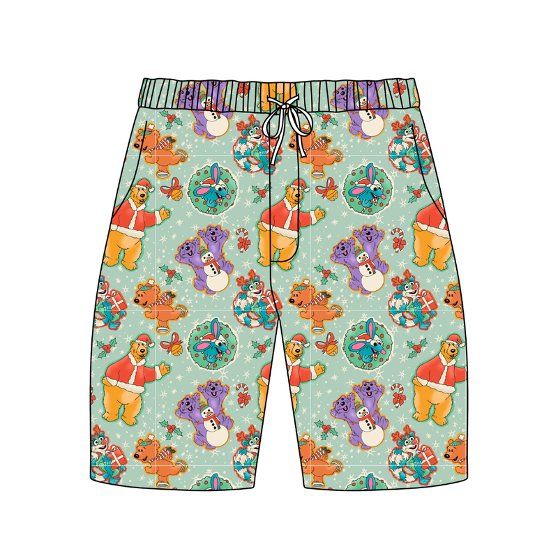 Christmas at the Big House Chill Adult Extended Length Short - Knit - Pre Order - Christmas Special