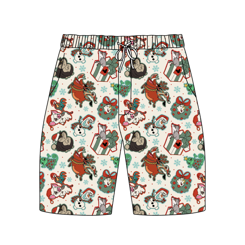 Christmas Sidekicks Chill Adult Extended Length Short - Knit - Pre Order - Christmas Special