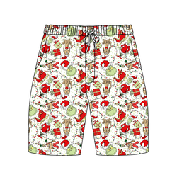 Mistle Toe & Mischief Chill Adult Extended Length Short - Bamboo - Pre Order - Christmas Special