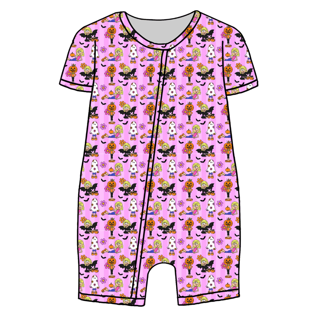 hey now hey now Bliss Short Sleeve Zippy Bamboo - PRE ORDER