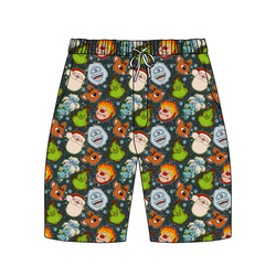 Classic Christmas Mischief Chill Adult Extended Length Short - Bamboo - Pre Order - Christmas Special