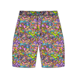 90's Playdate Chill Extended Length Adult Pajama Bamboo Shorts - Pre Order