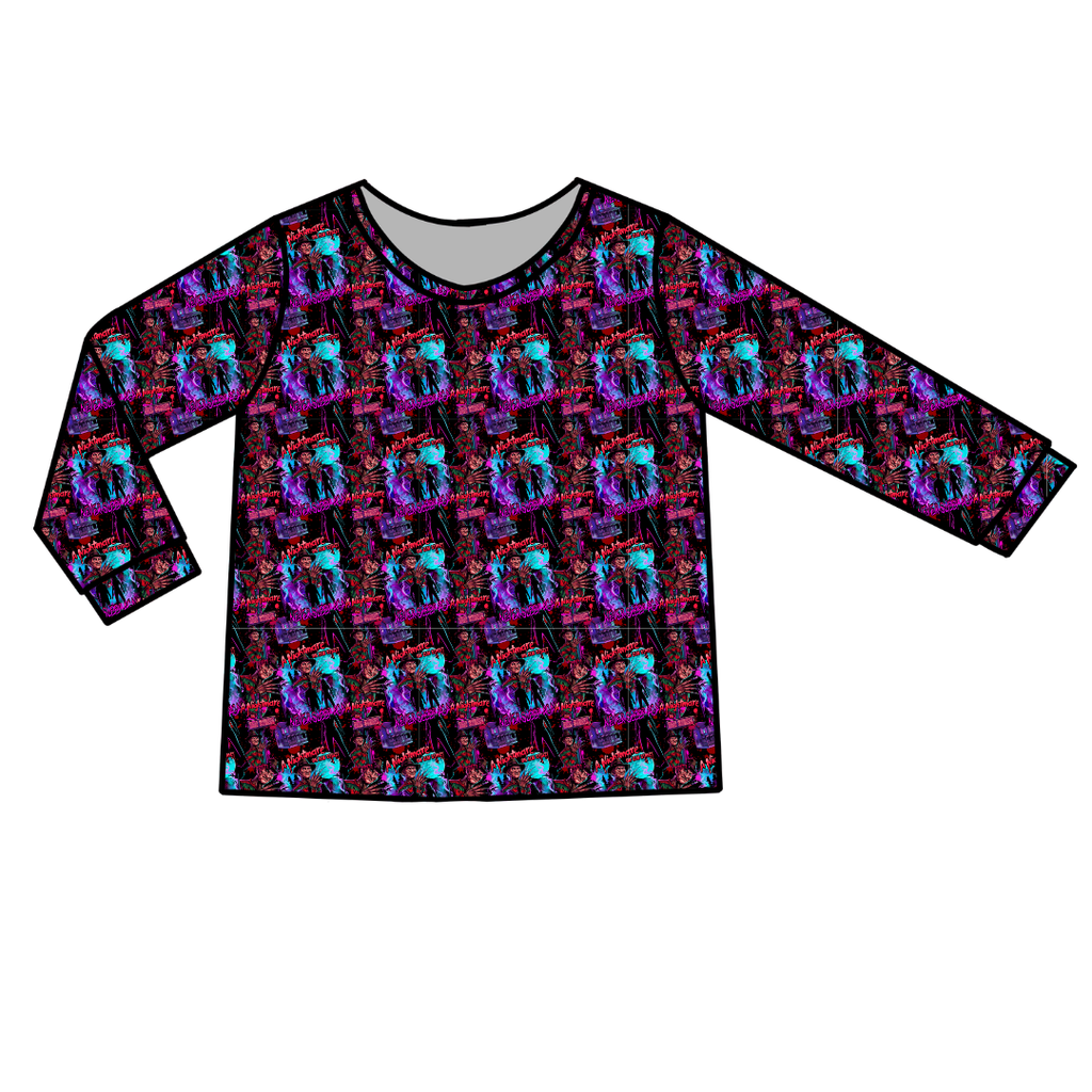 Restless Nights - Ruby Long Sleeve Bamboo Shirt - Pre Order