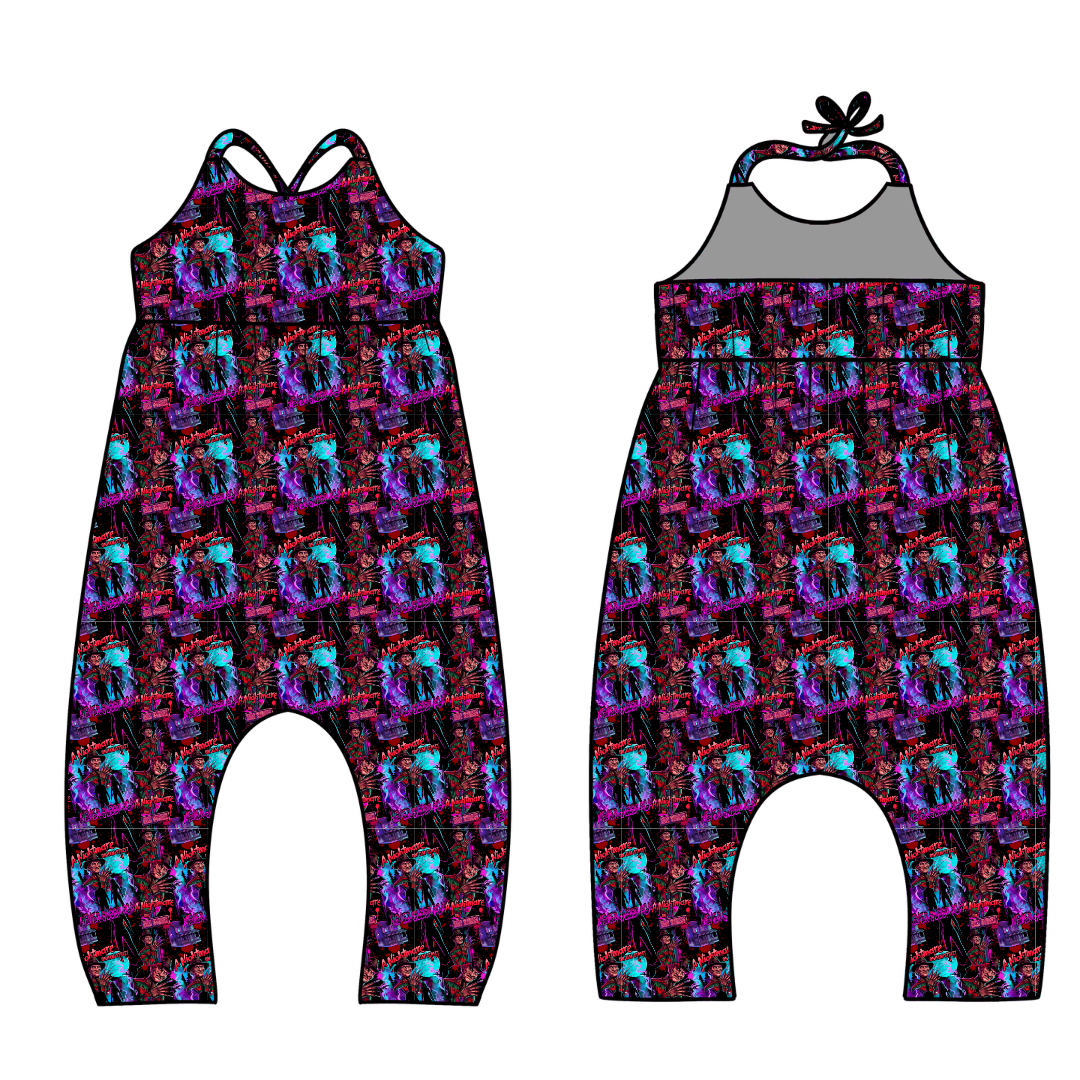 Restless Nights - Brielle Halter Jumpsuit Knit - PRE ORDER