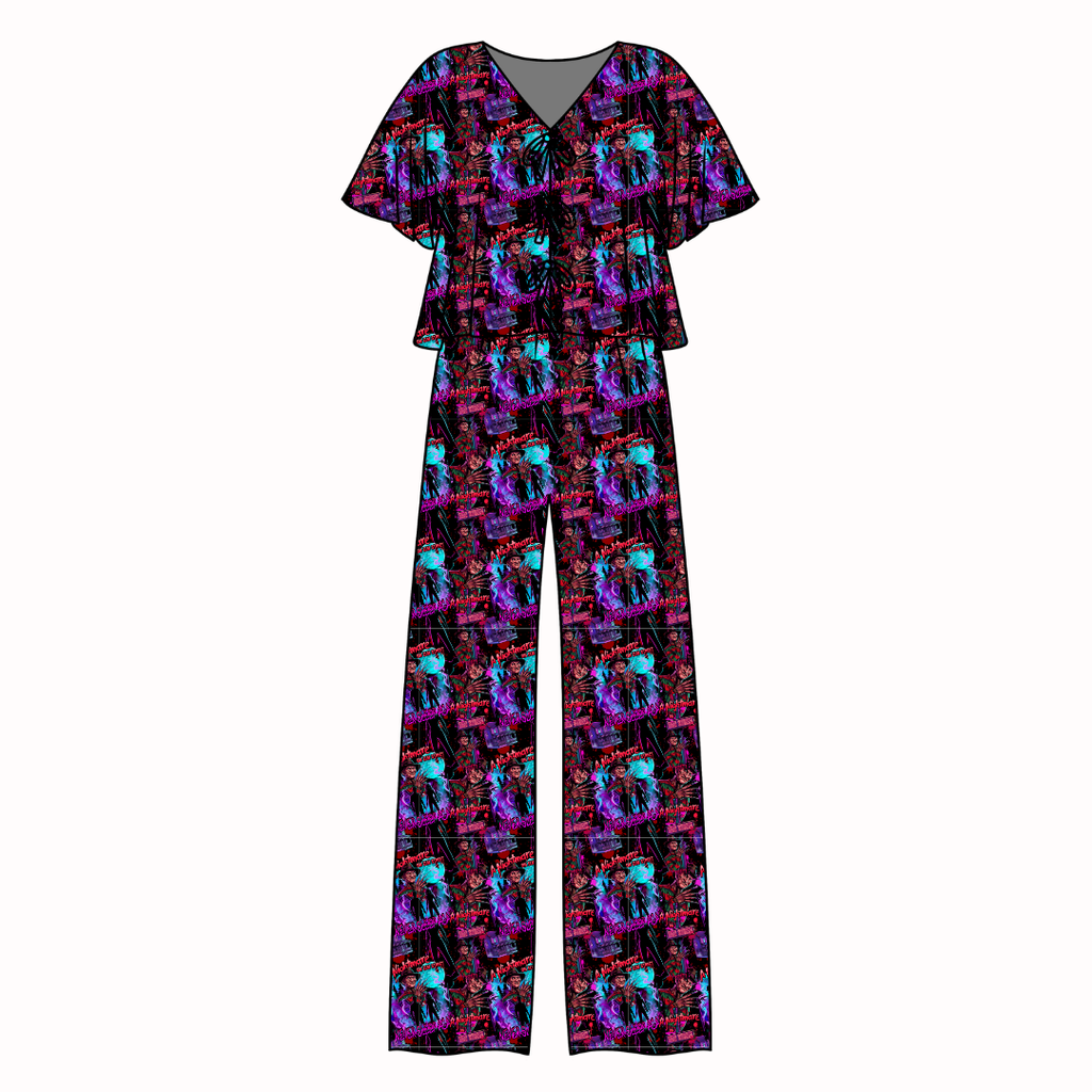 Restless Nights - Lollipop Women's Front Tie Set Bamboo - Pre Order