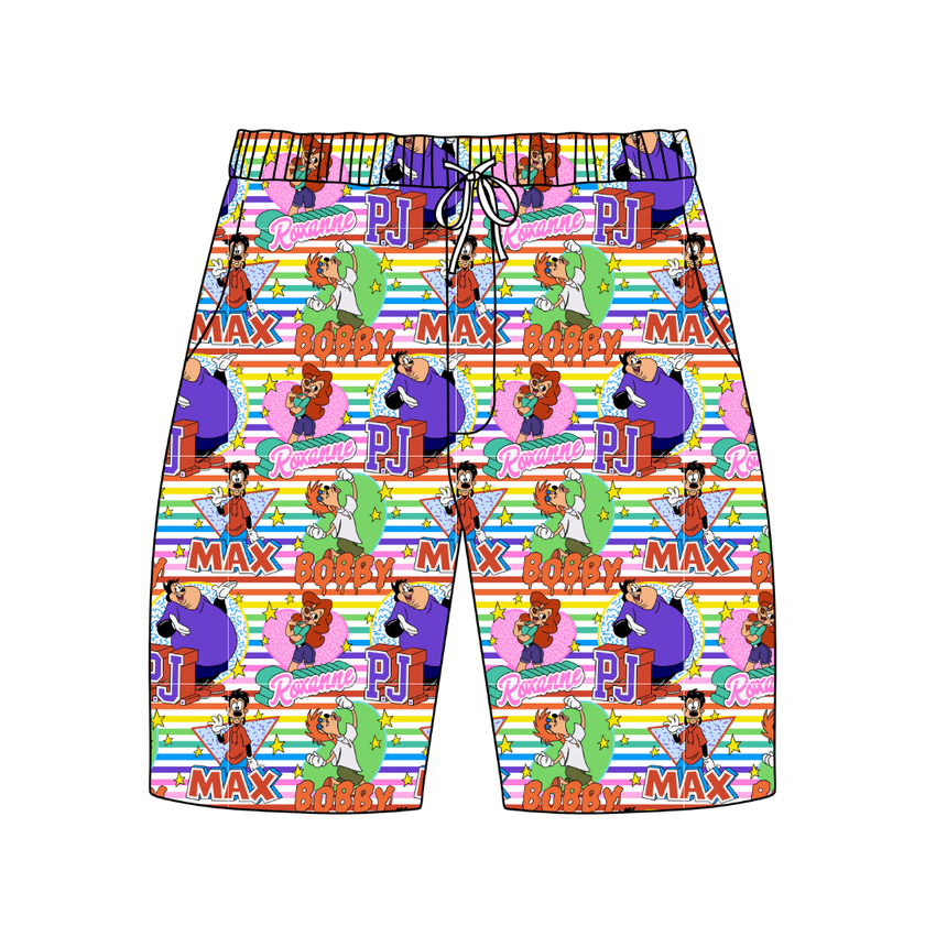 Stand Out, Bobby! Chill Extended Length Adult Pajama Bamboo Shorts - Pre Order