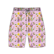 Floating Lights Chill Extended Length Adult Pajama Bamboo Shorts - Pre Order