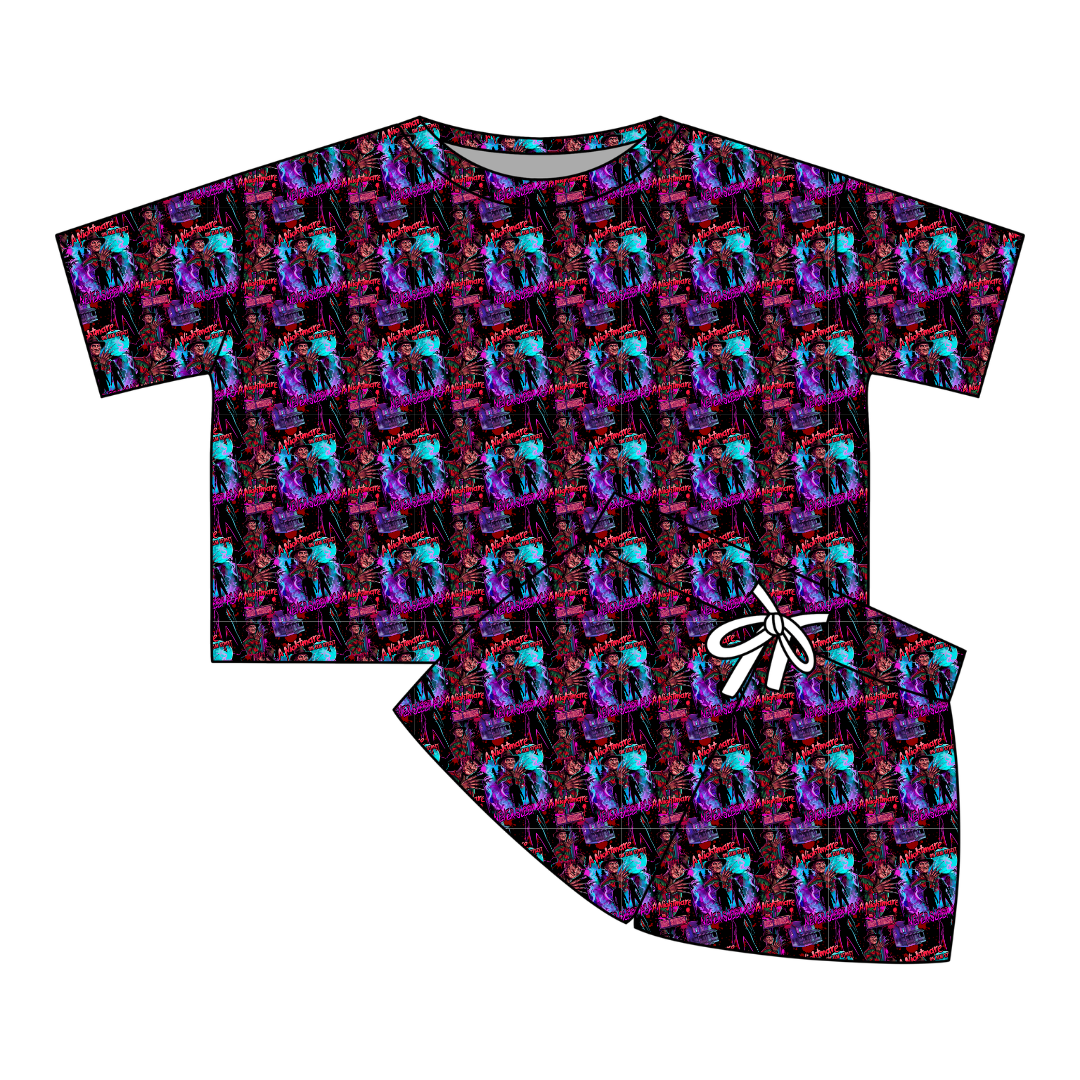 Restless Nights - Kickback Oversized Ribbed Lounge Set - PRE ORDER