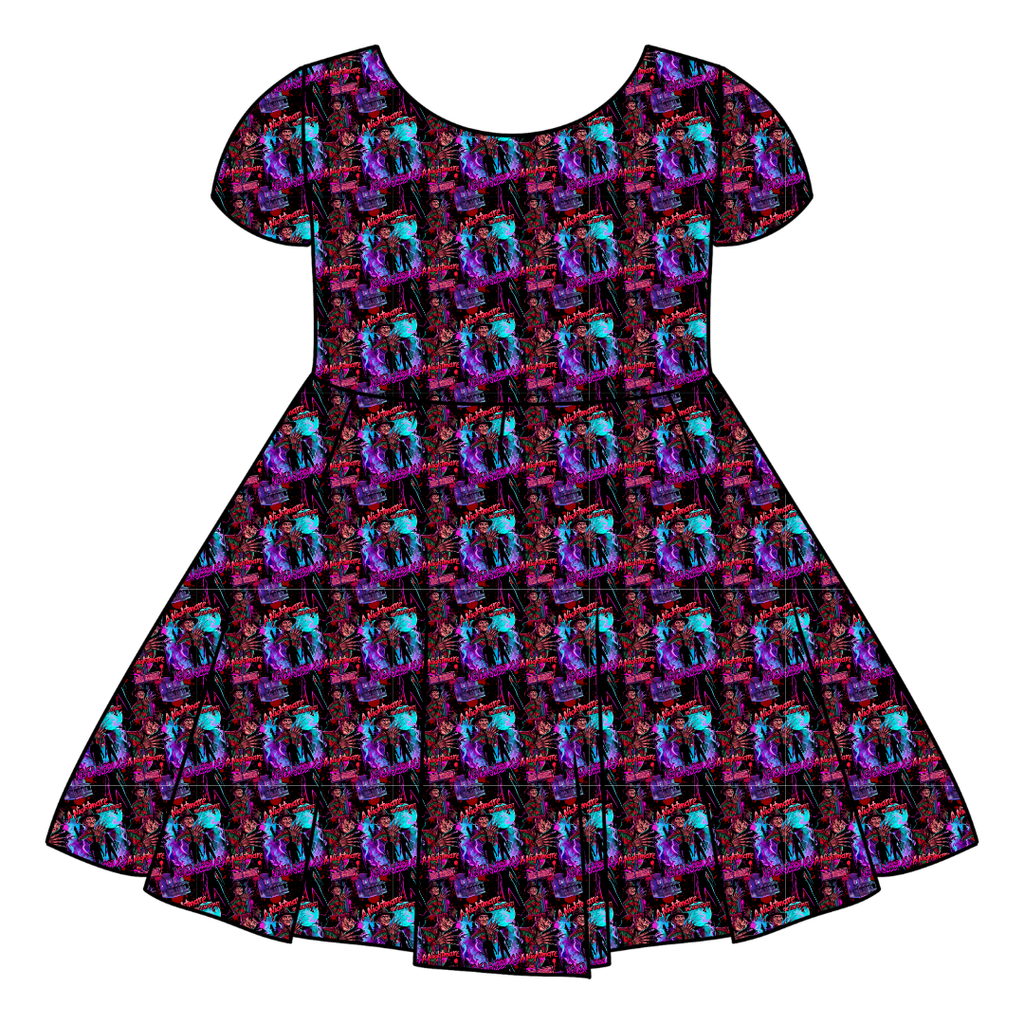 RESTLESS NIGHTS - Honey Girl's Twirl Dress Bamboo - PRE ORDER