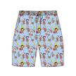 Curious Adventures Chill Extended Length Adult Pajama Bamboo Shorts - Pre Order