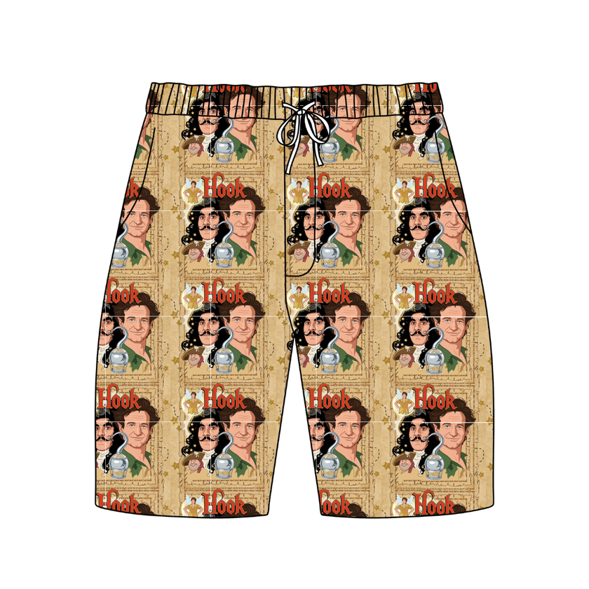 Never Grow Up Chill Extended Length Adult Pajama Bamboo Shorts - Pre Order