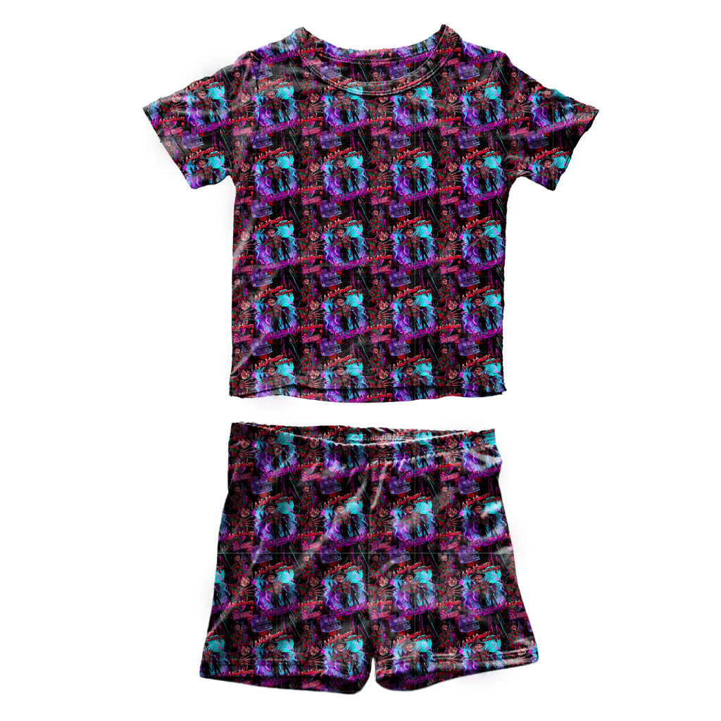 Restless Nights Fawn Short Sleeve Short Set Bamboo - PRE ORDER