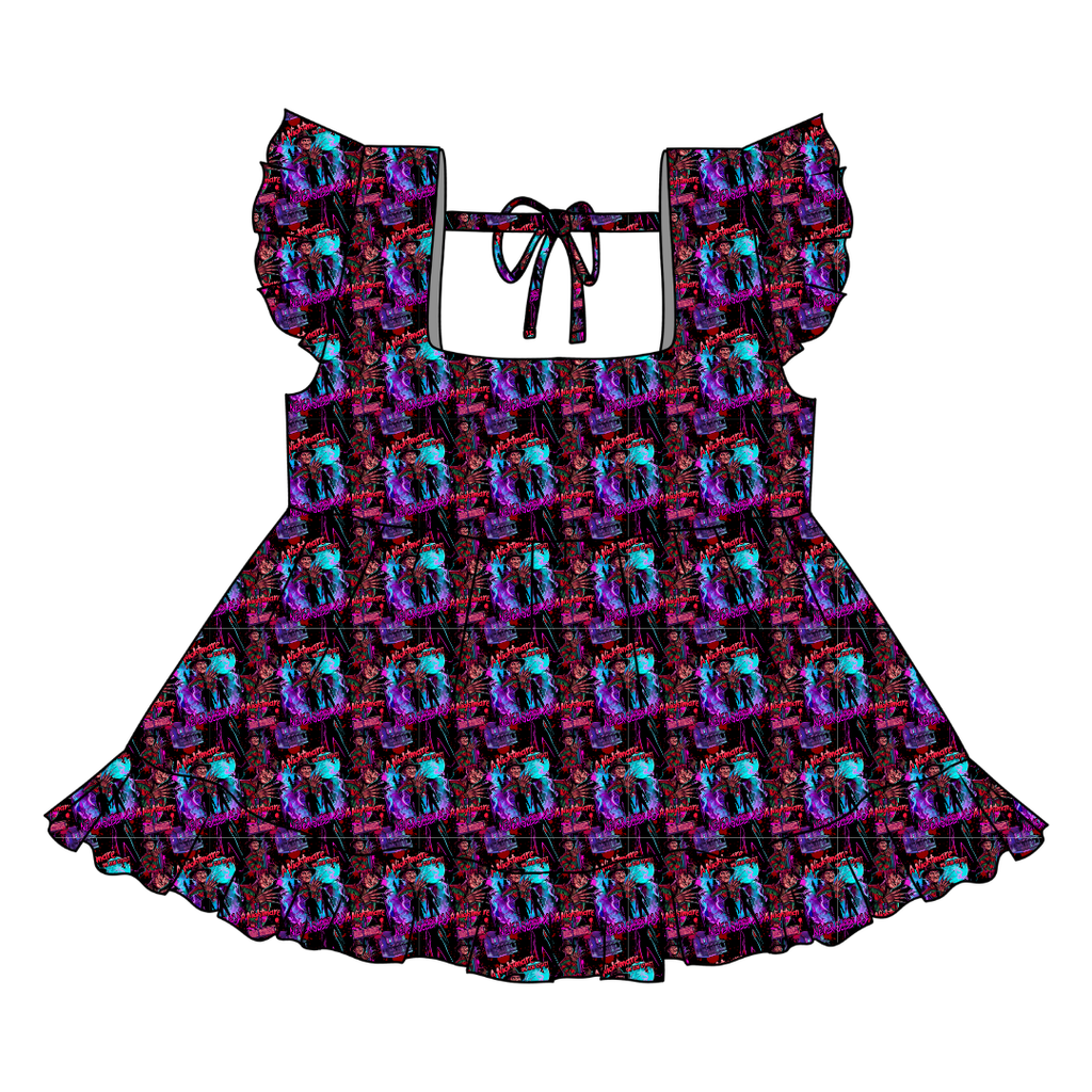 Restless Nights - Sadie Tie Back Ruffle Top - PRE ORDER