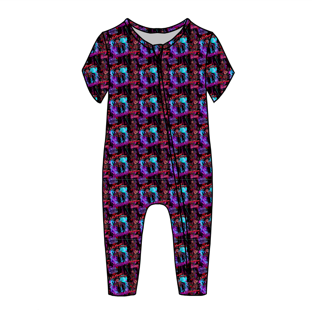 Restless Nights Dandelion Short Sleeve Sleeper Bamboo - PRE ORDER