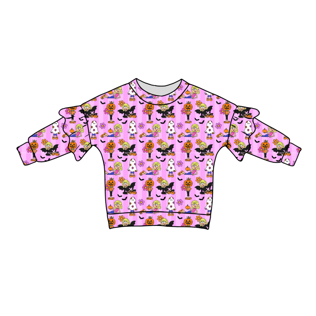 hey now hey now Lillie Ruffle Sweater Knit - PRE ORDER