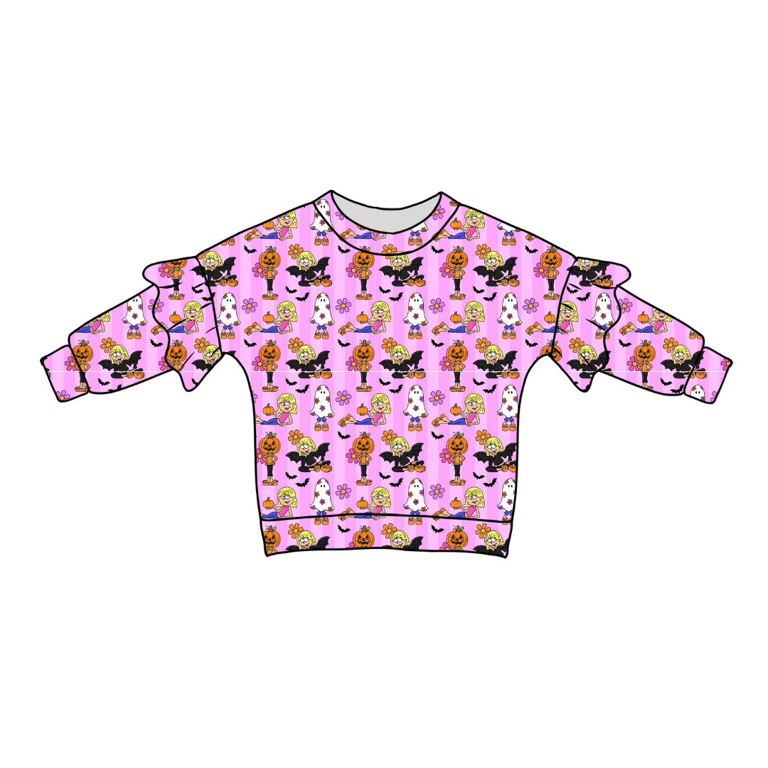 hey now hey now Lillie Ruffle Sweater Knit - PRE ORDER
