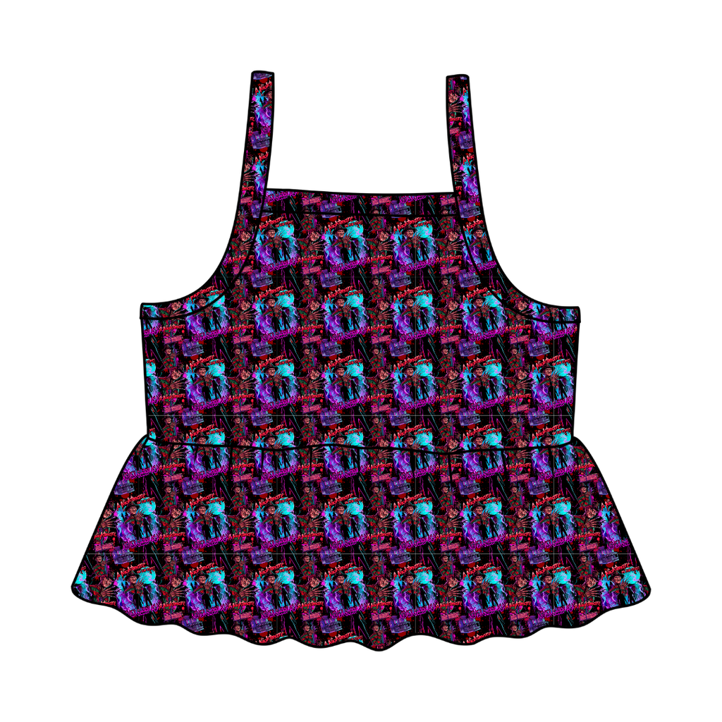 Restless Nights - Tootsie Peplum Tank Knit - PRE ORDER
