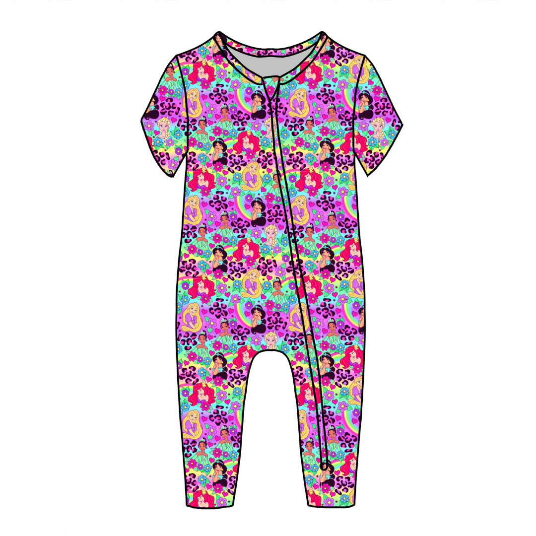 Dream Girl Era Dandelion Short Sleeve Sleeper Bamboo - PRE ORDER