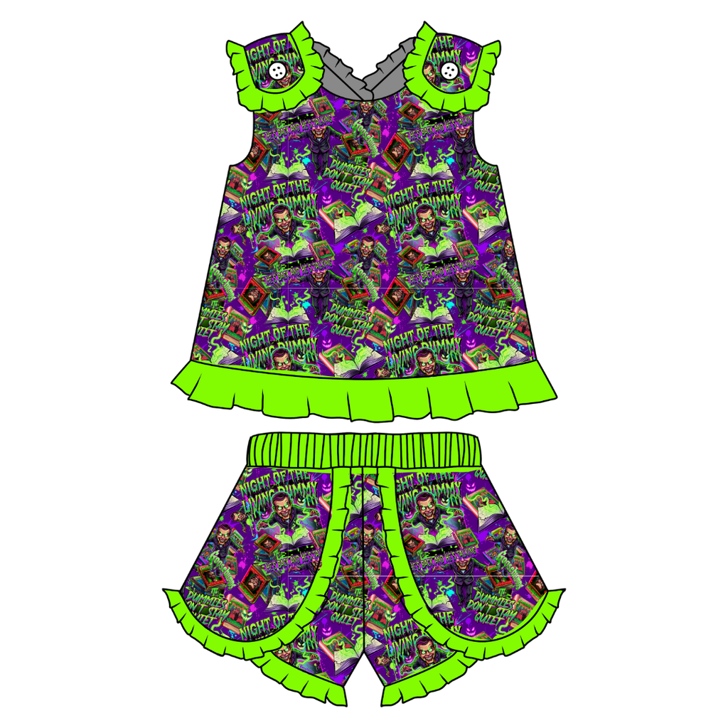 Scary Stories - Evie Tulip Short Set Knit - PRE ORDER