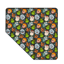 Classic Christmas Mischief Cloud Nine Oversized Blanket - Bamboo - Pre Order - Christmas Special (57.5x80 Inches)