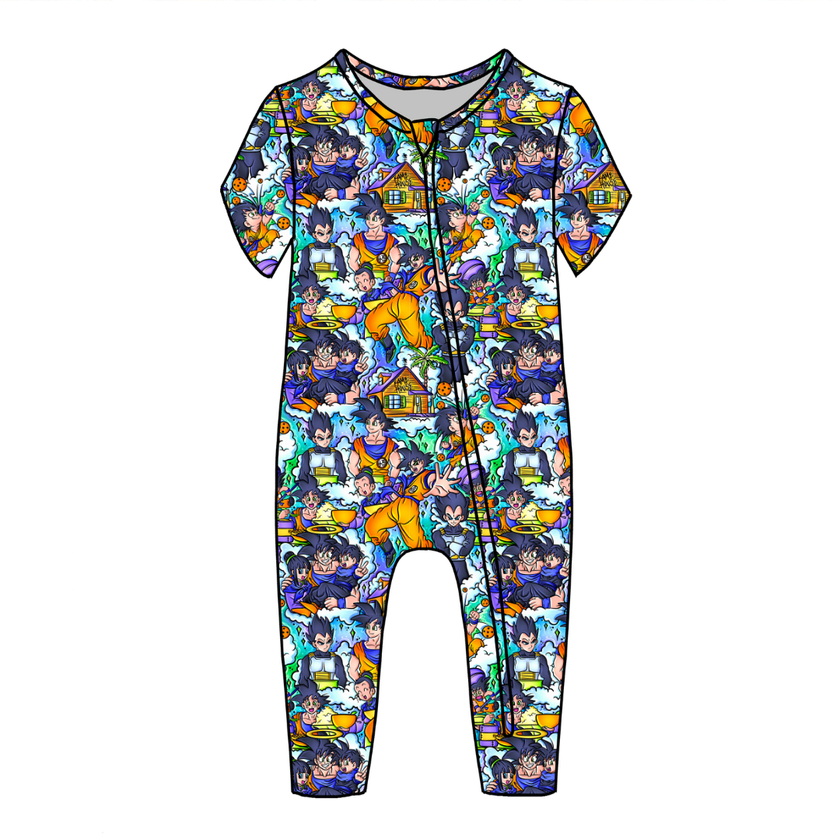 Limitless Dandelion Short Sleeve Sleeper Bamboo - PRE ORDER