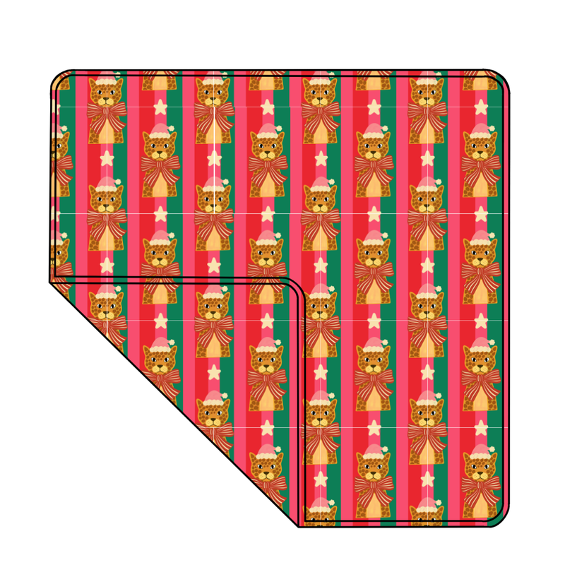 Festive & Fierce Enchanted Blanket - Knit - Pre Order - Christmas Special (50x50 Inches)