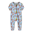Curious Adventures Dandelion Short Sleeve Sleeper Bamboo - PRE ORDER