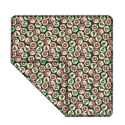 Christmas Cookies Cloud Nine Oversized Blanket - Bamboo - Pre Order - Christmas Special (57.5x80 Inches)