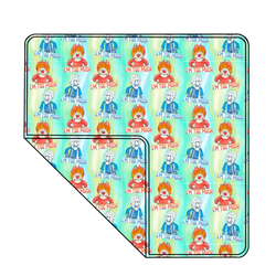 Too Much Christmas Cloud Nine Oversized Blanket - Bamboo - Pre Order - Christmas Special (57.5x80 Inches)