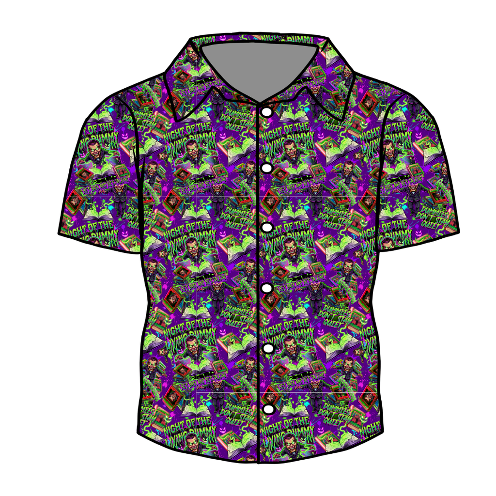 Scary Stories - Twilight Men's Button Down Bamboo - Pre Order