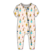 Playtime Pals Dandelion Short Sleeve Sleeper Bamboo - PRE ORDER