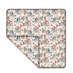 Heeler Holiday Cloud Nine Oversized Blanket - Bamboo - Pre Order - Christmas Special (57.5x80 Inches)