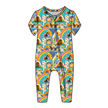 Painted Skys Dandelion Short Sleeve Sleeper Bamboo - PRE ORDER