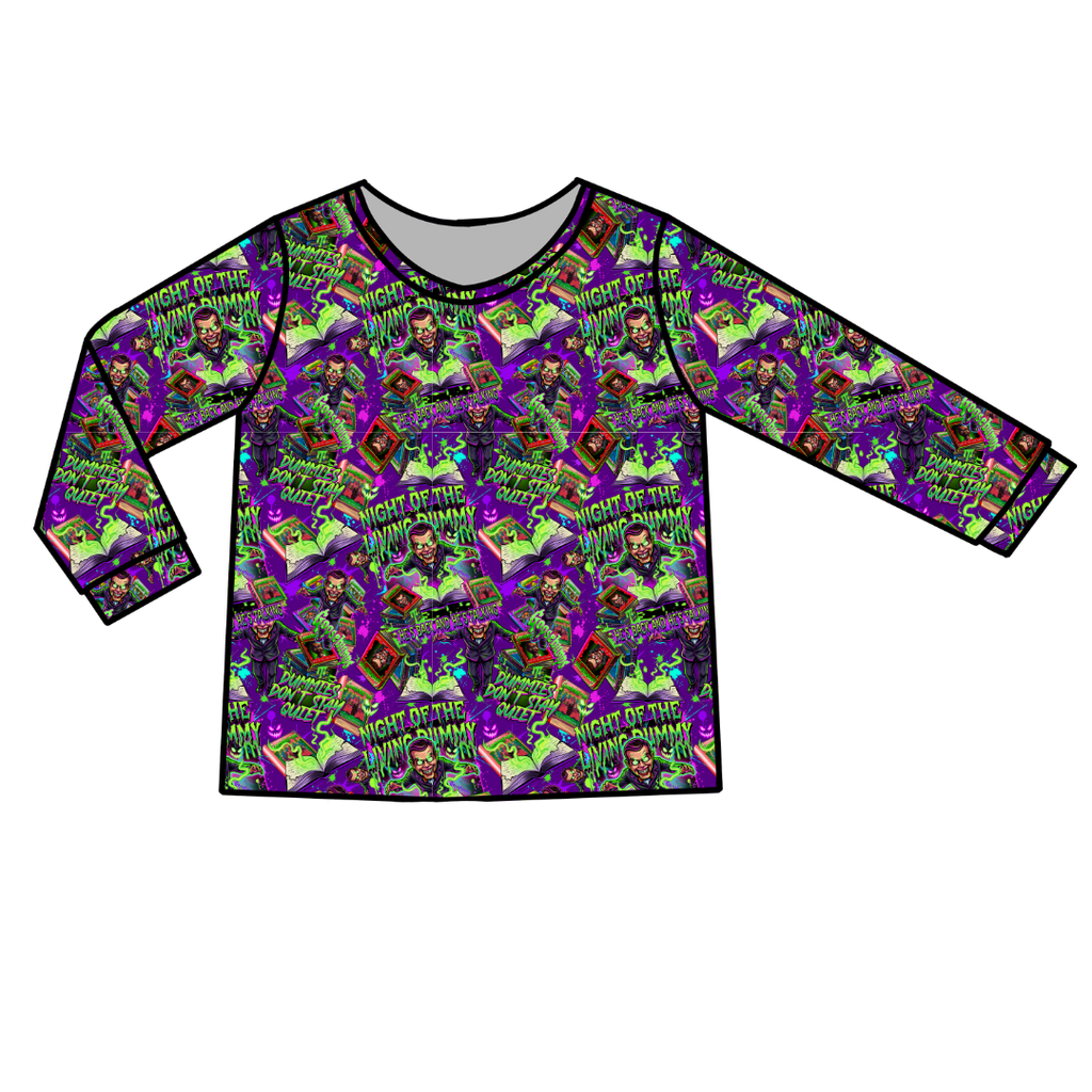 Scary Stories - Ruby Long Sleeve Bamboo Shirt - Pre Order