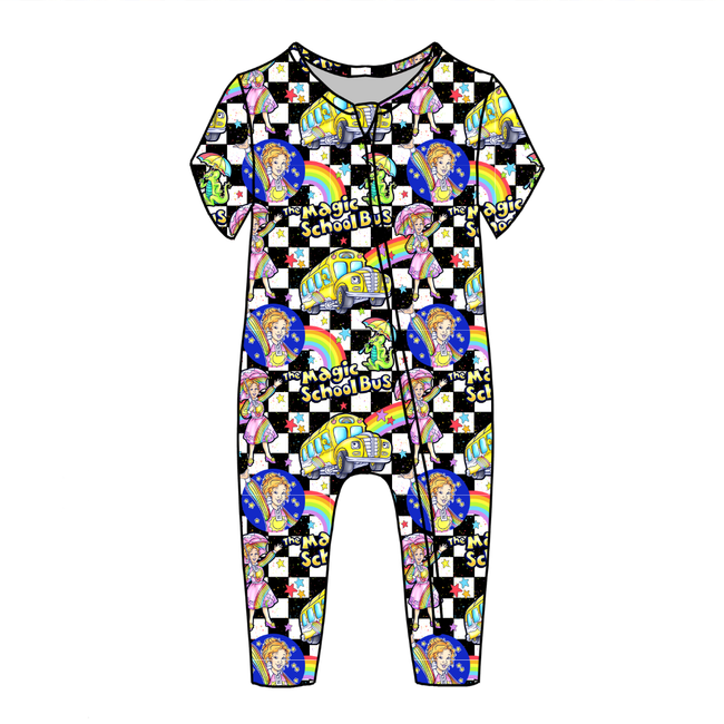 Magic School  Days Dandelion Short Sleeve Sleeper Bamboo - PRE ORDER