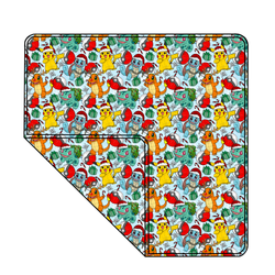 Gotta Catch Christmas Cloud Nine Oversized Blanket - Bamboo - Pre Order - Christmas Special (57.5x80 Inches)