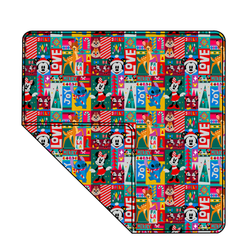 Jolly Patchwork Dreamscape Oversized Blanket - Knit - Pre Order - Christmas Special (57.5x80 Inches)