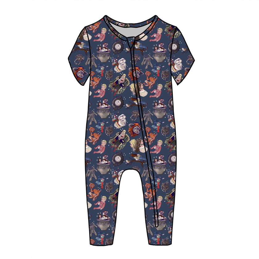 The Babe Dandelion Short Sleeve Sleeper Bamboo - PRE ORDER