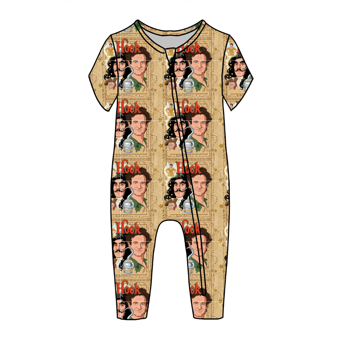 Never Grow Up Dandelion Short Sleeve Sleeper Bamboo - PRE ORDER