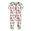 Crusin' Dandelion Short Sleeve Sleeper Bamboo - PRE ORDER