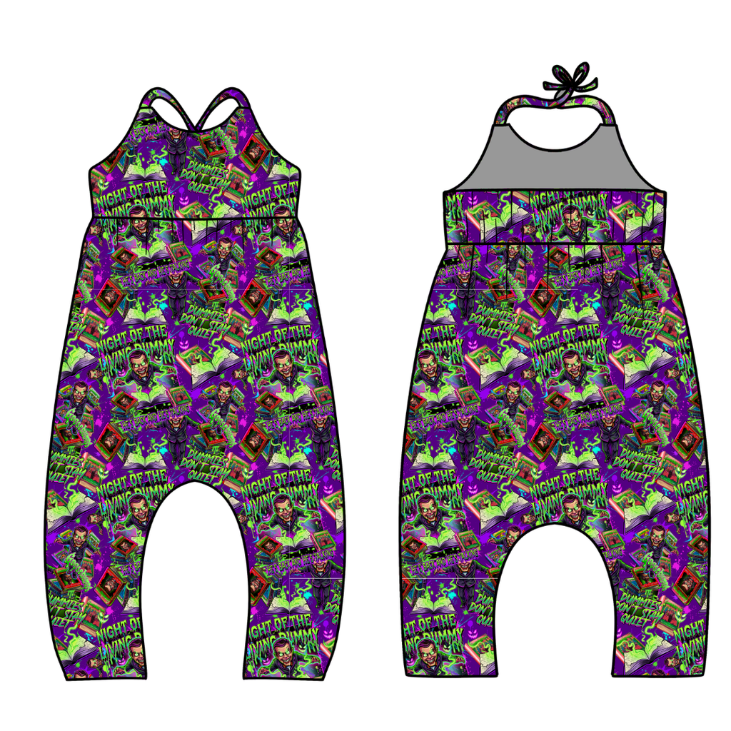 Scary Stories - Brielle Halter Jumpsuit Knit - PRE ORDER