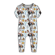 Big City Besties Dandelion Short Sleeve Sleeper Bamboo - PRE ORDER