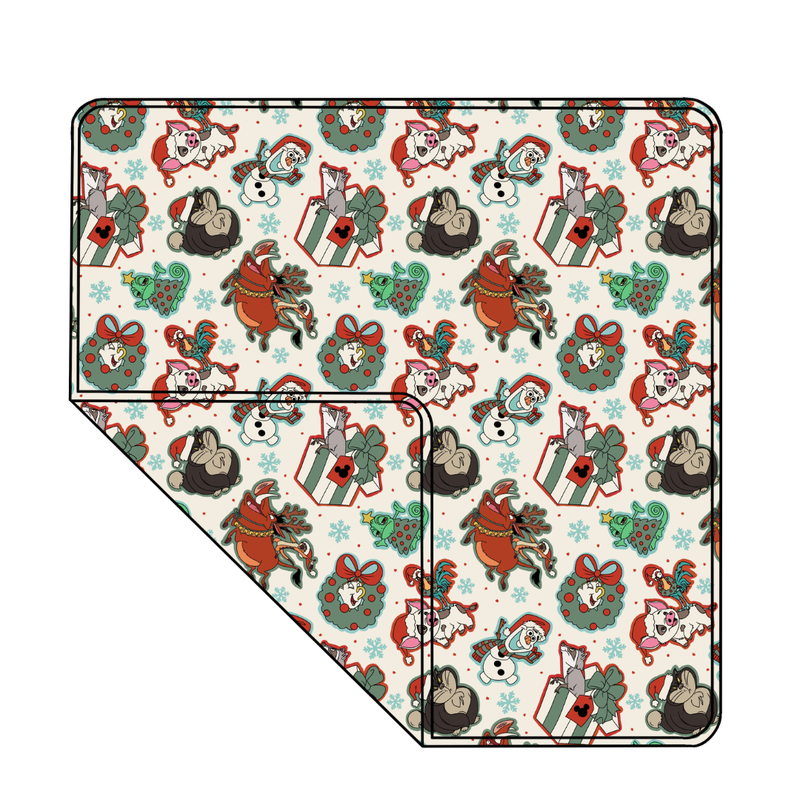 Christmas Sidekicks Enchanted Blanket - Knit - Pre Order - Christmas Special (50x50 Inches)