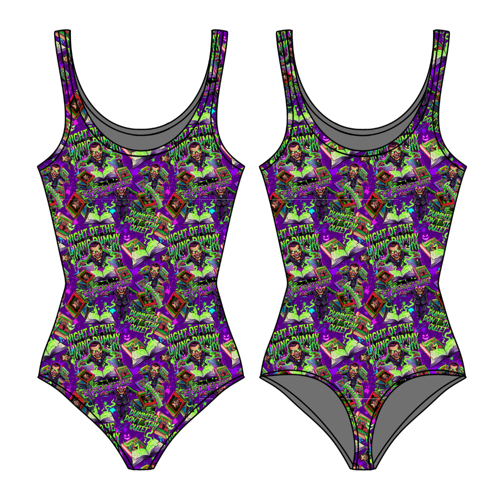 Scary Stories Sapphire Women's Bamboo Leotard - Pre Order