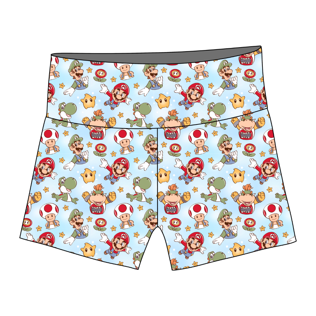 Dino Might - Nola Biker Shorts Knit - PRE ORDER