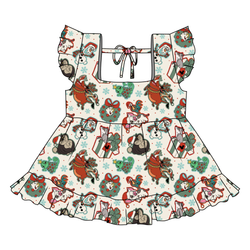 Christmas Sidekicks Sadie Tie Top - Knit - Pre Order - Christmas Special