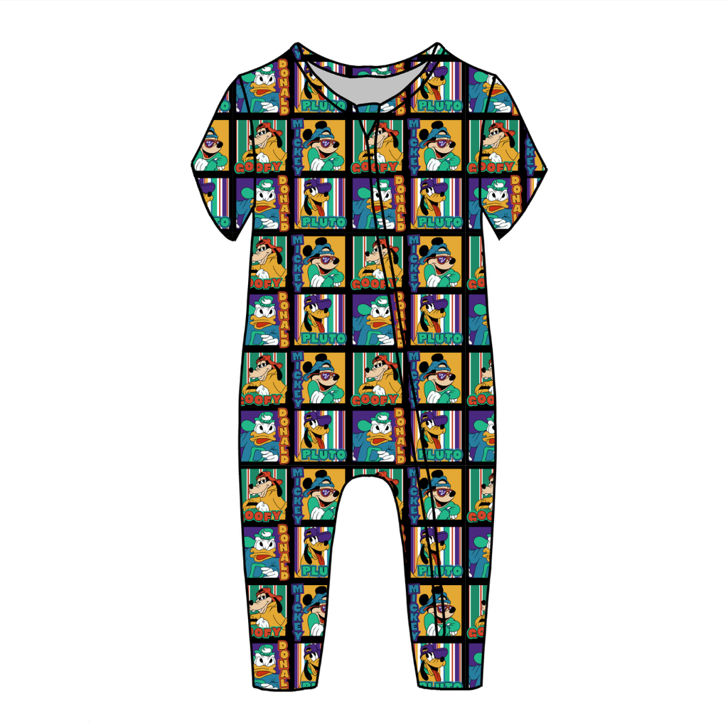 Classic Cool Crew Dandelion Short Sleeve Sleeper Bamboo - PRE ORDER