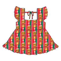 Festive & Fierce Sadie Tie Top - Knit - Pre Order - Christmas Special