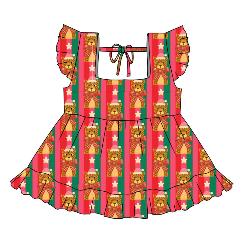Festive & Fierce Sadie Tie Top - Knit - Pre Order - Christmas Special