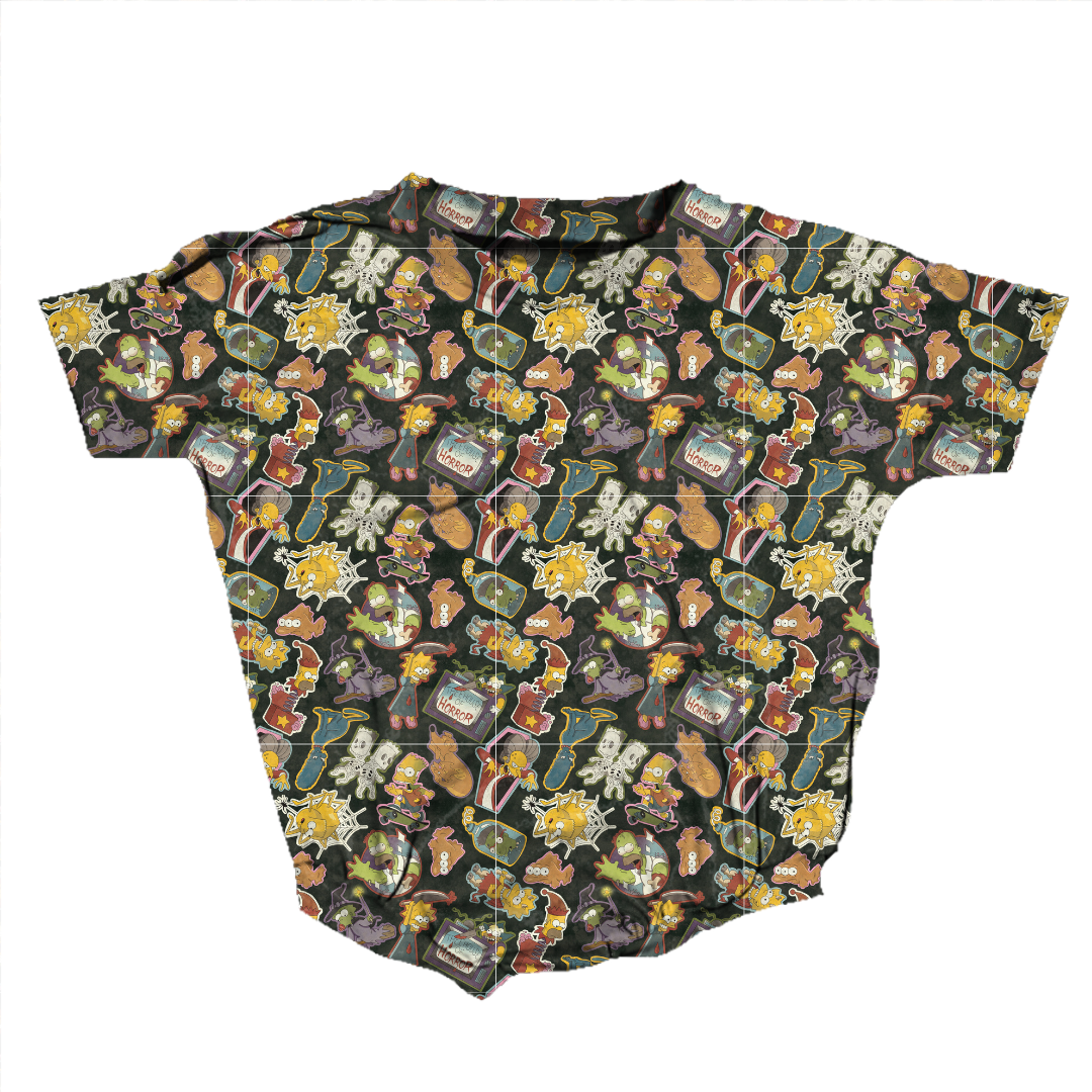 Treehouse Terror Opal Short Sleeve Bubble Bamboo - PRE ORDER
